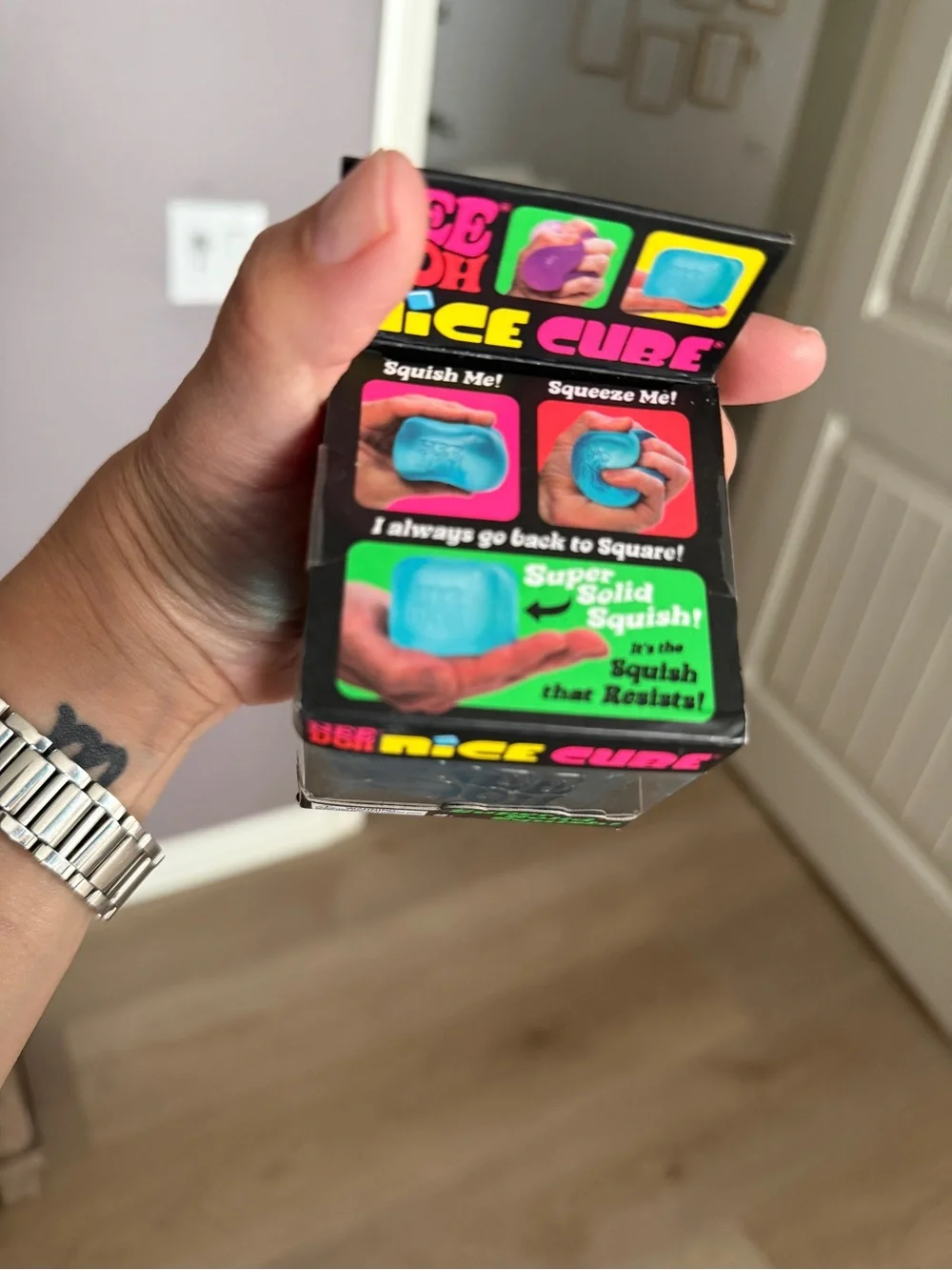 Needoh Nice Cube Super Solid Squishy NEW
